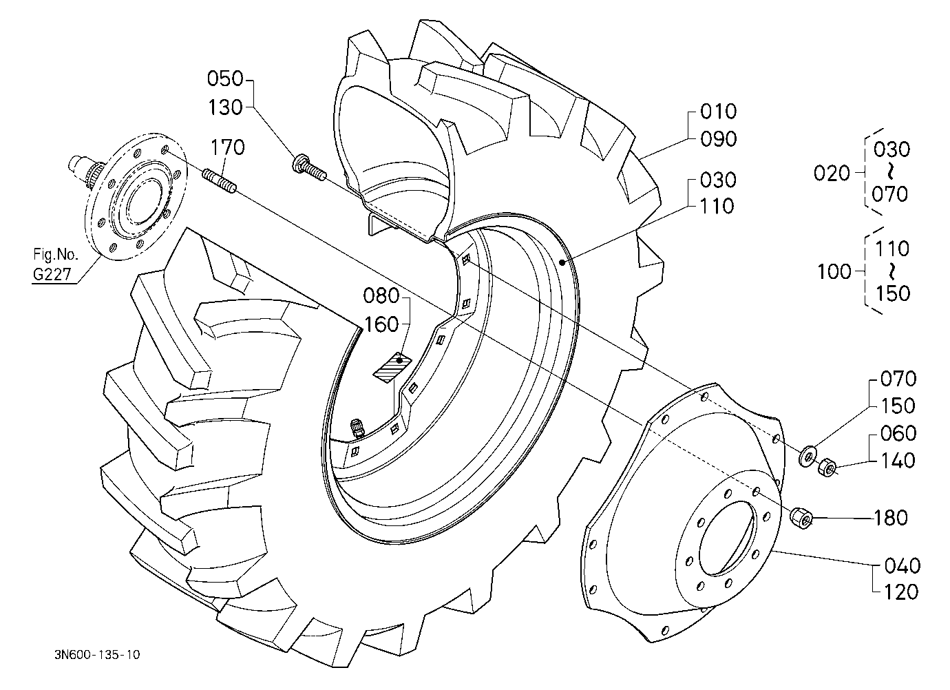Front Wheel (12.4R24) [A]