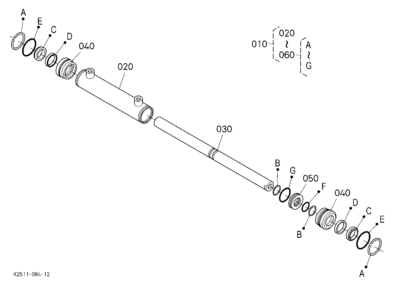 Steering Cylinder [Component Parts]