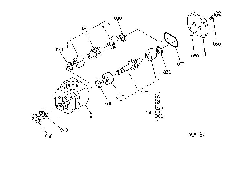 Hydraulic Pump(Ms) [Component Parts]