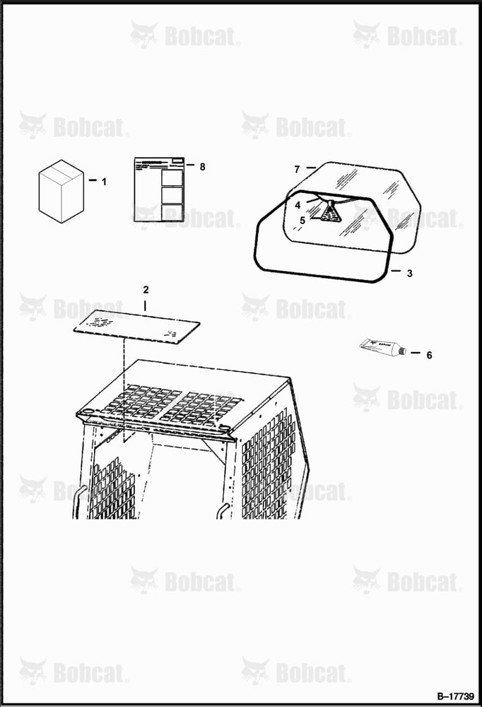 CAB Window Kit (Rear)