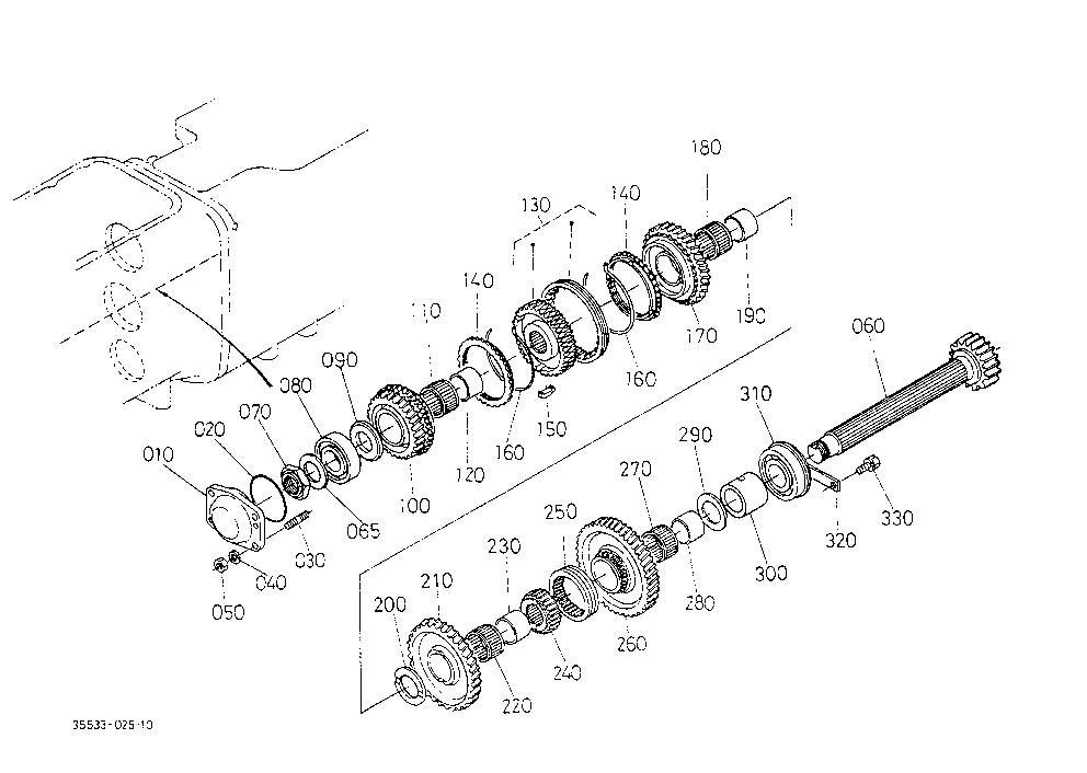 Countershaft [Manual Shuttle/Except Su]
