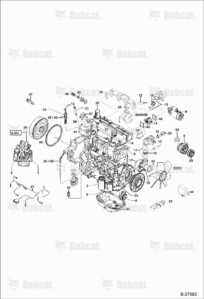 Engine Parts (Engine S/N XXXX/0145 & Above))