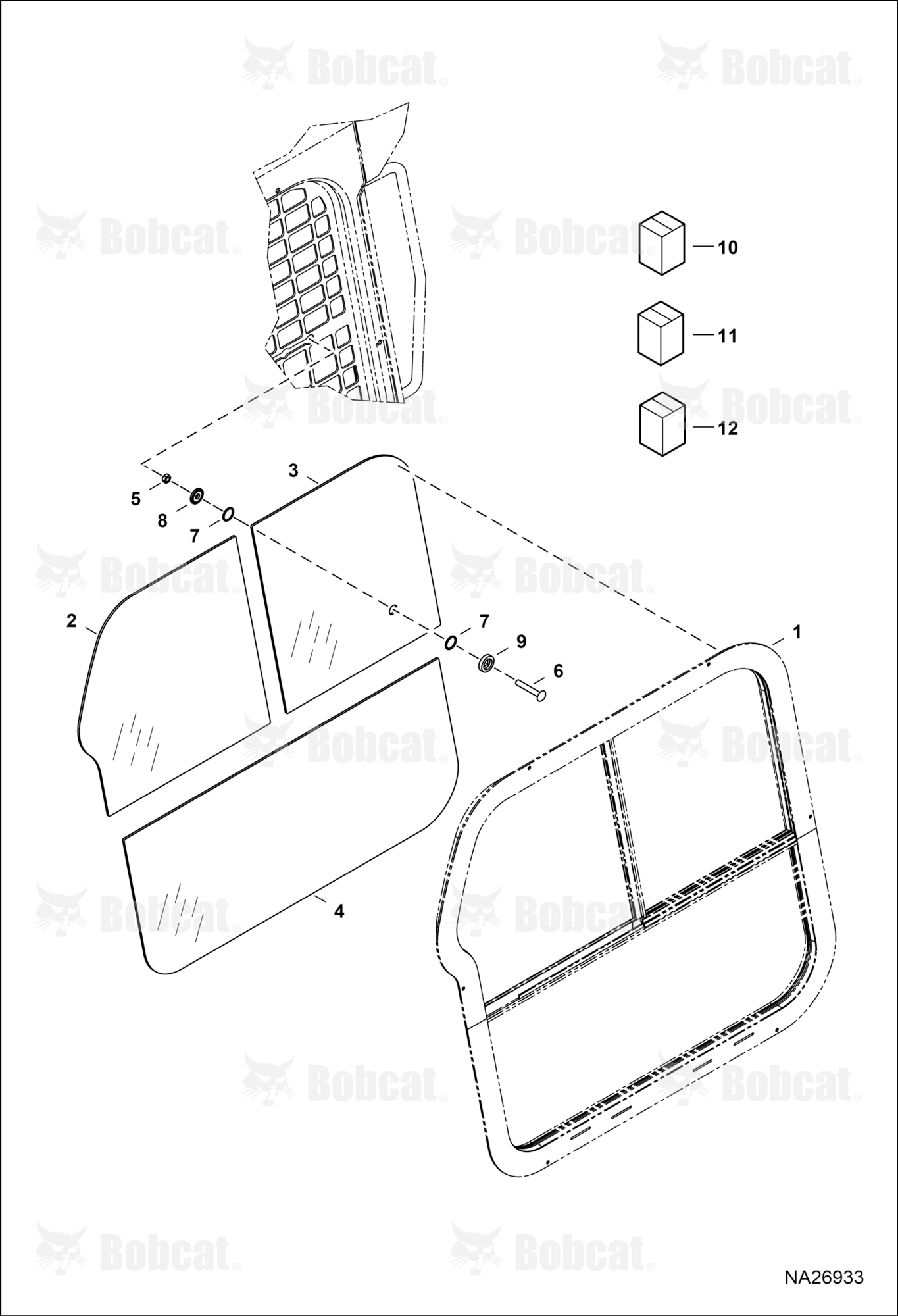 CAB Windows (Side Window Assemblies)