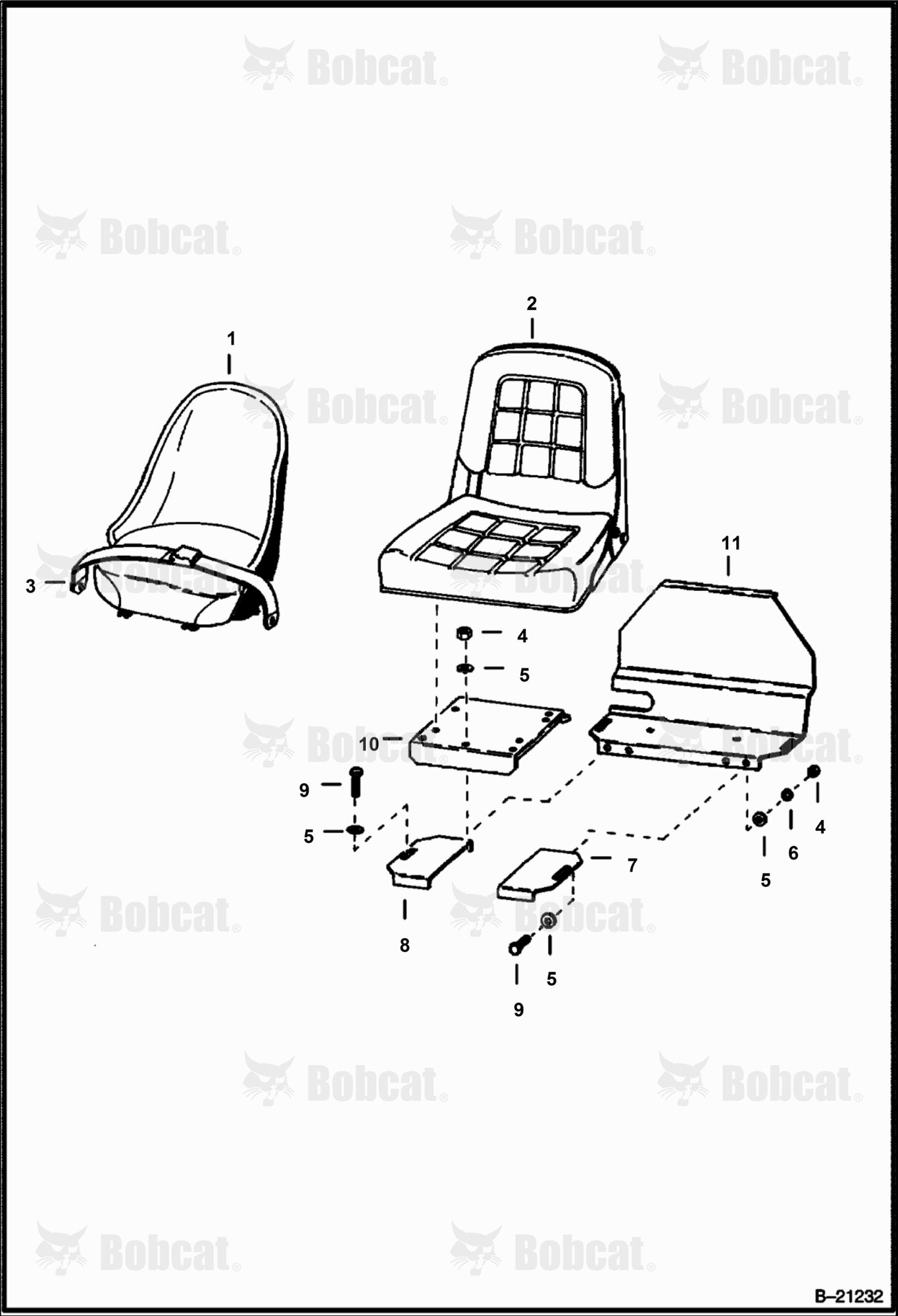 Seat & Seat Mounting