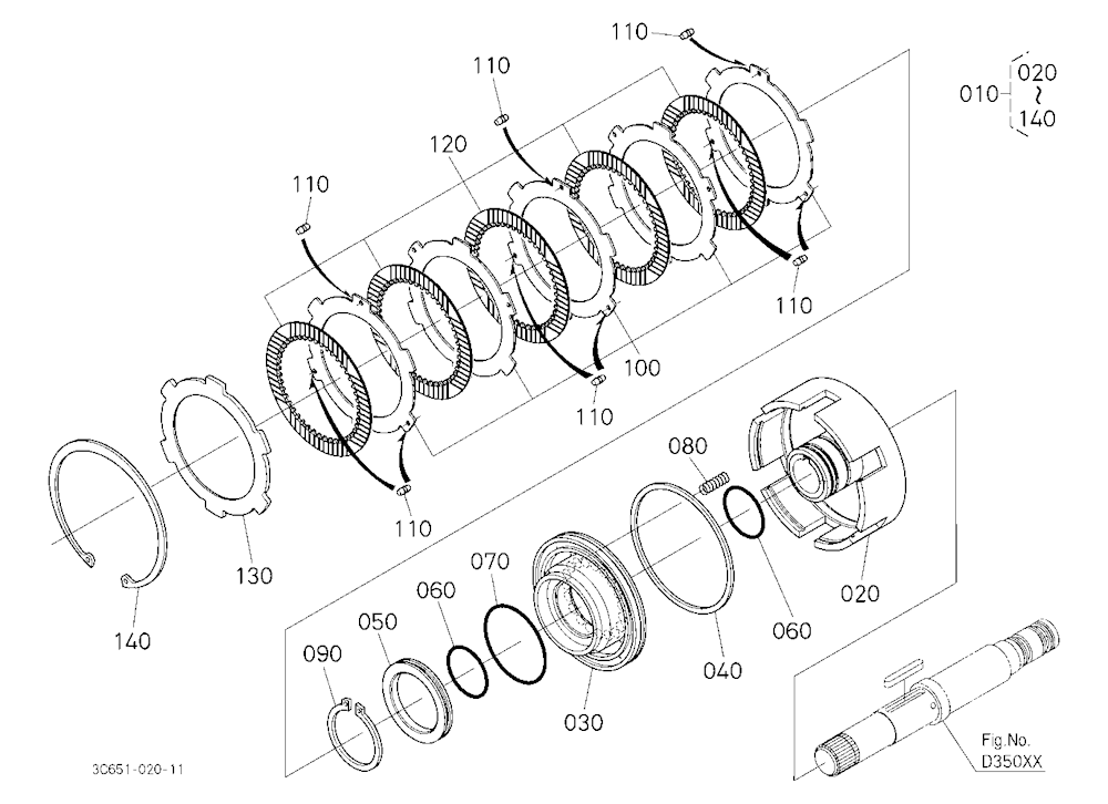 Front Drive Clutch [Component Parts]