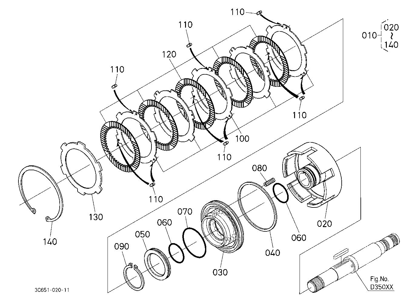 Front Drive Clutch [Component Parts]
