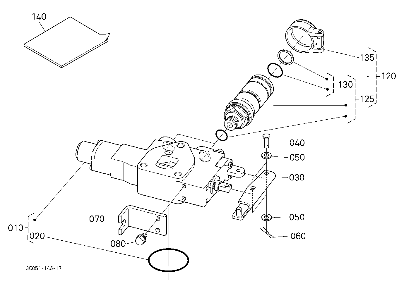 Auxiliary Control Valve Kit (Fd) [Option]