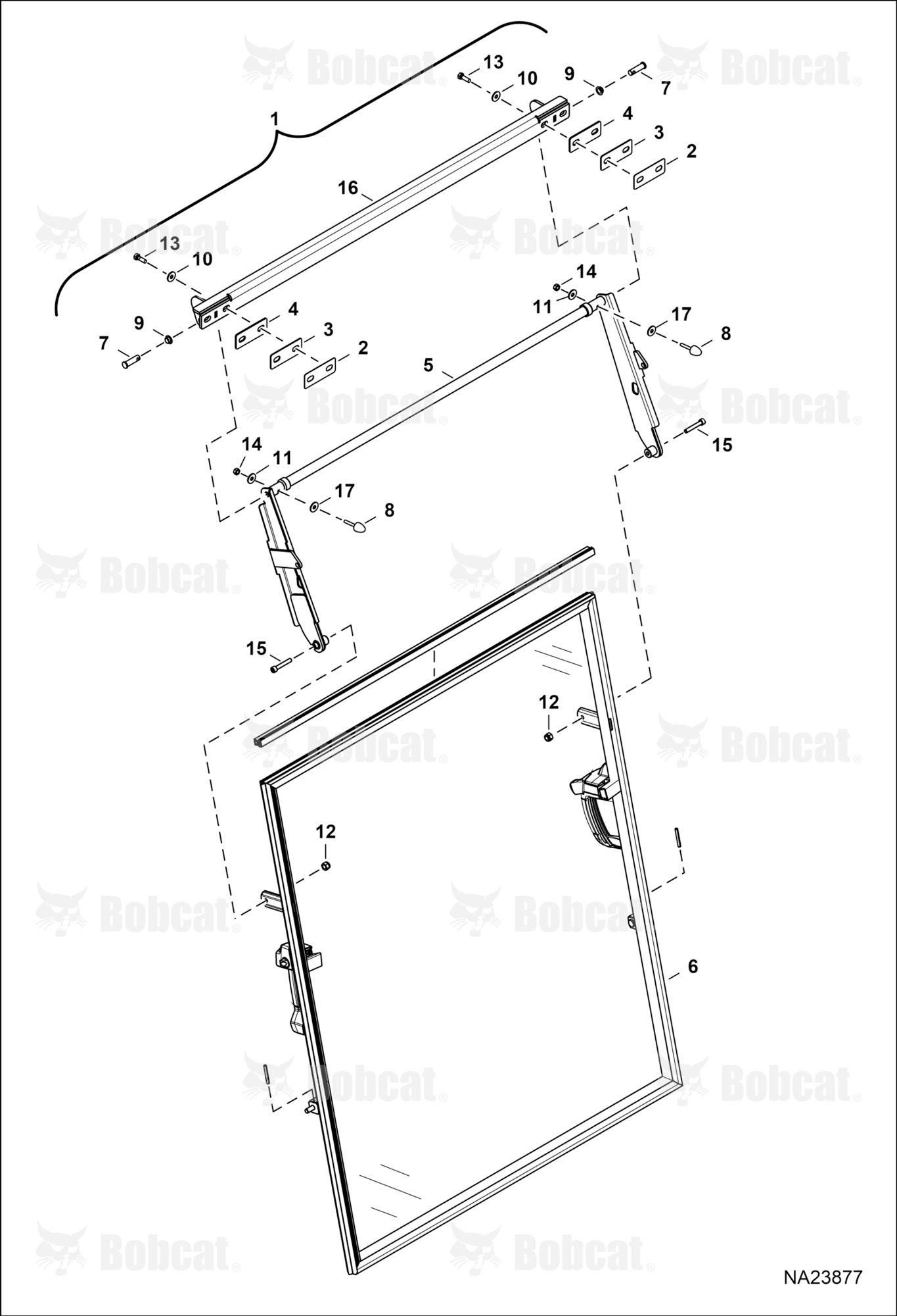 Operator CAB (Rear Window Assembly)