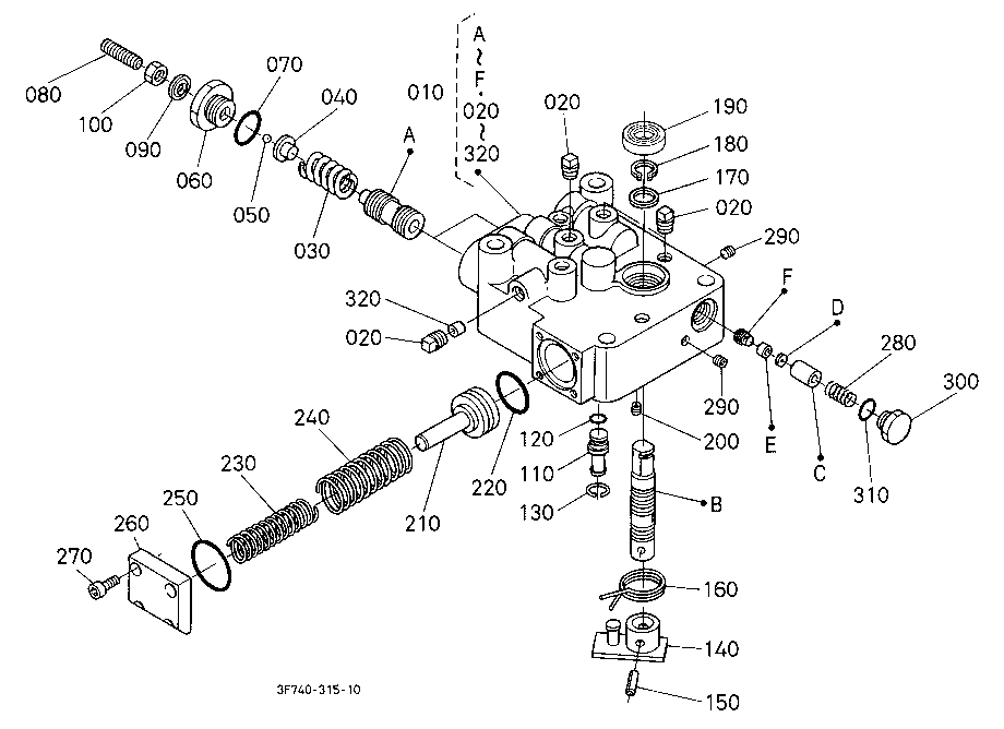 Pto Clutch Valve [Component Parts]