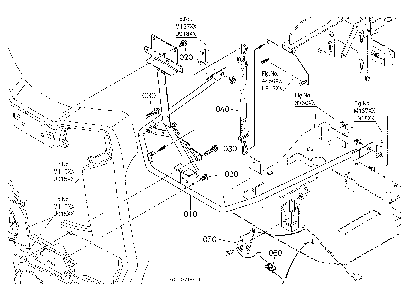 Bonnet Kit (Bonnet Lock) [Option]