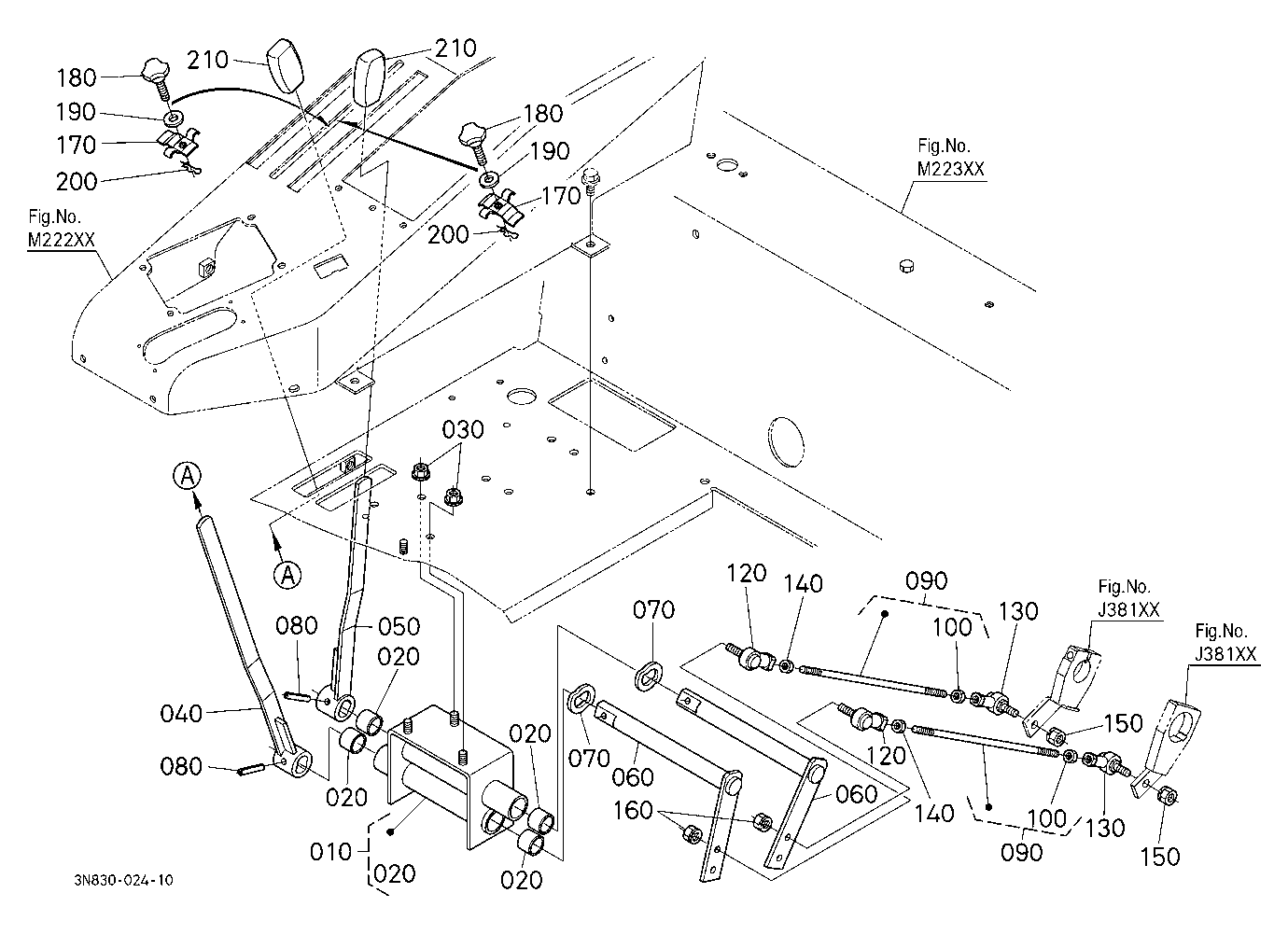 Draft And Position Control Lever