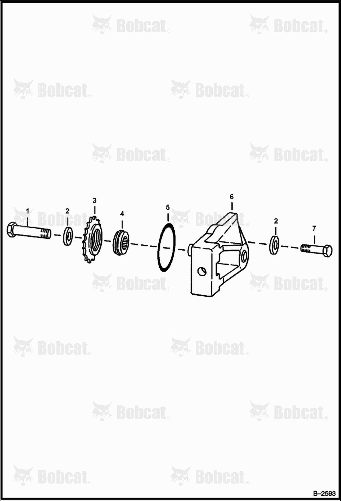 Idler Assembly  4958M14001 & Above