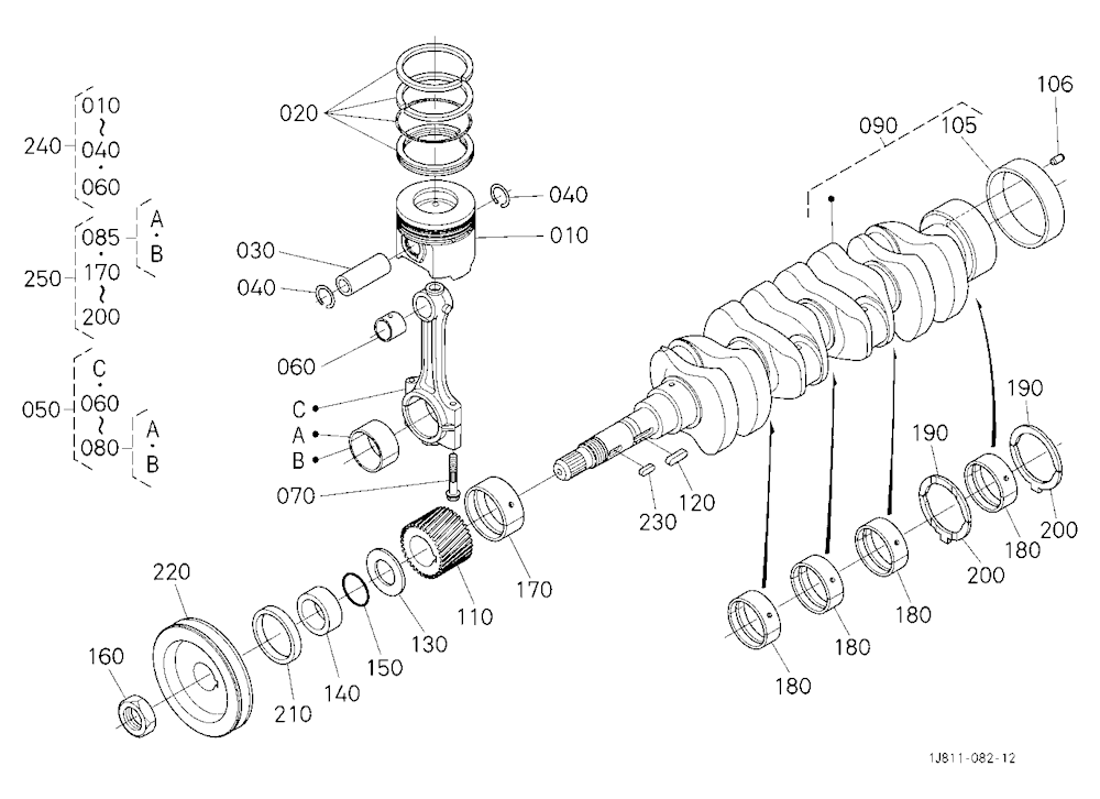 Piston And Crankshaft