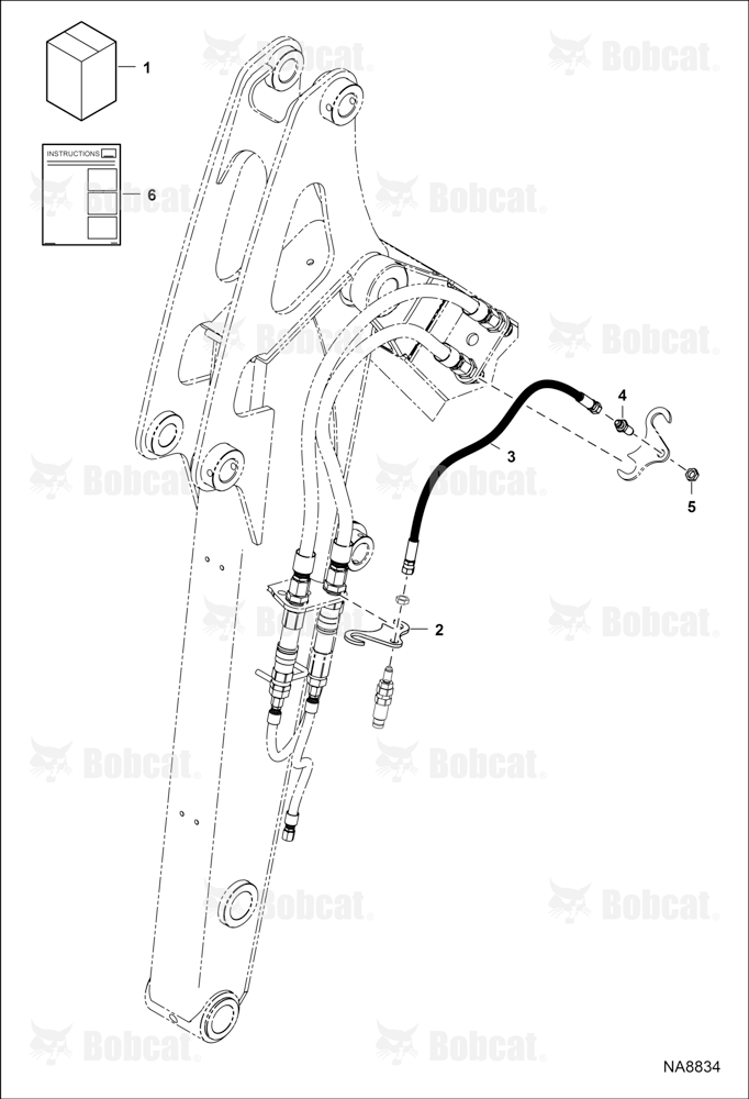 Case Drain Kit (Standard Arm)