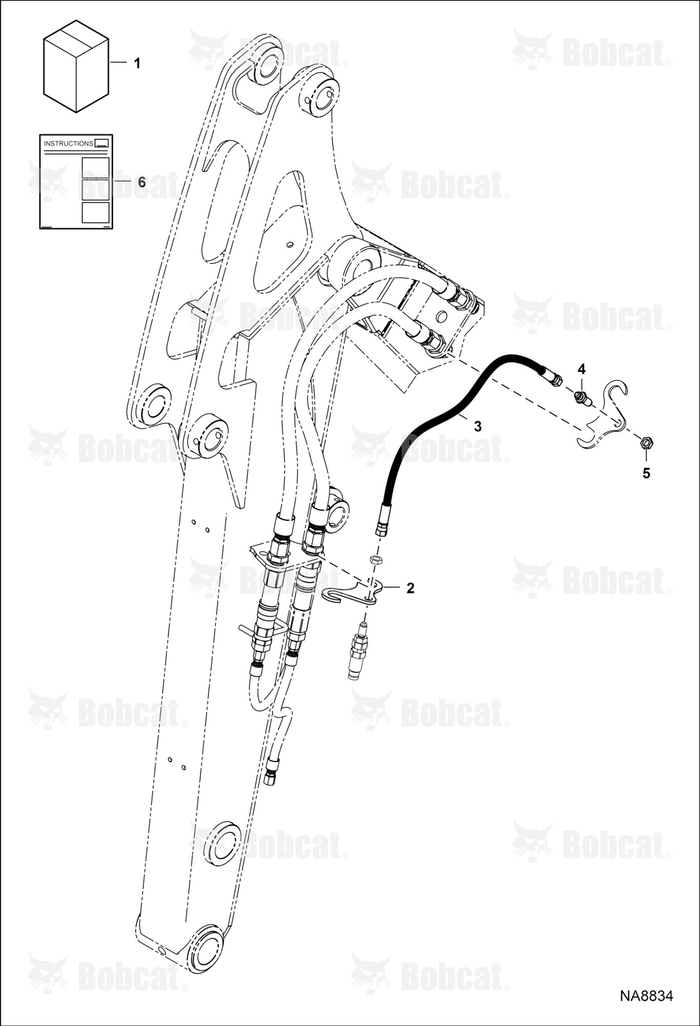 Case Drain Kit (Standard Arm)