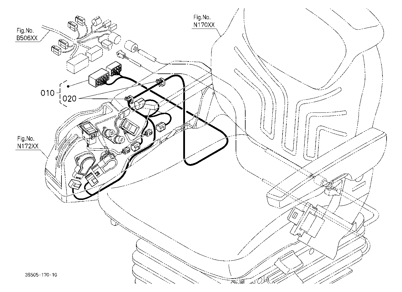 Electrical Wiring (Armrest)