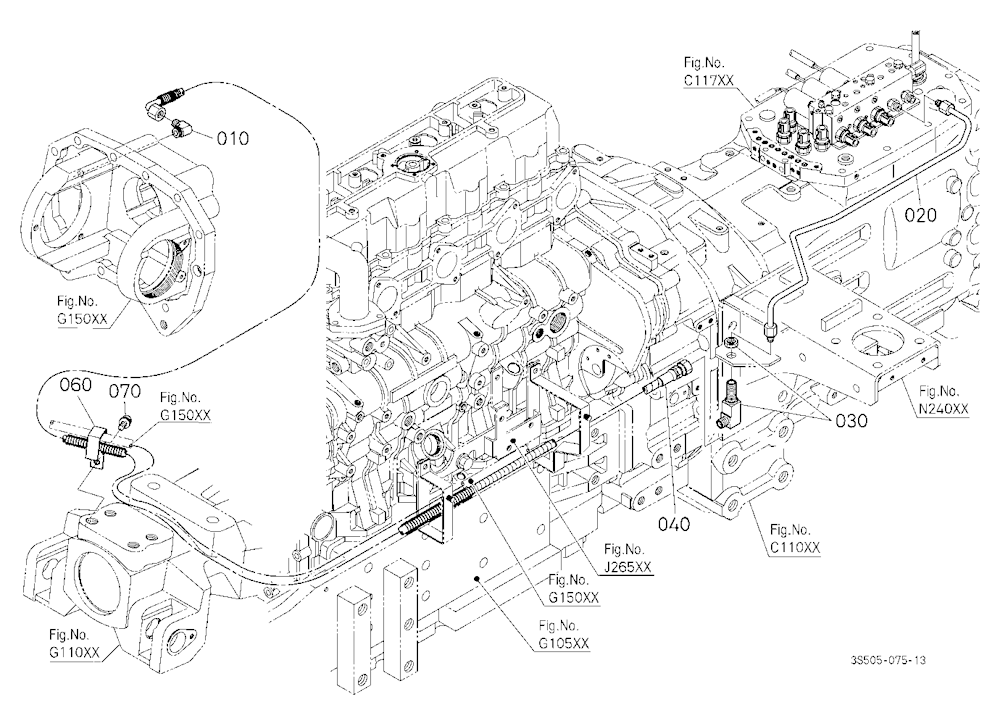 Hydraulic Oil Line (Front Differential) [Dtsc]