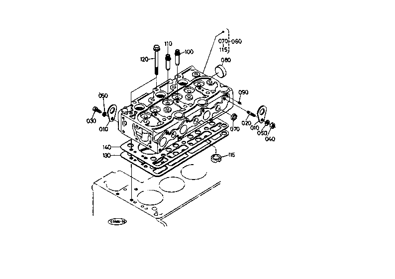 Cylinder Head [D950-Bh-1(-Sw)]