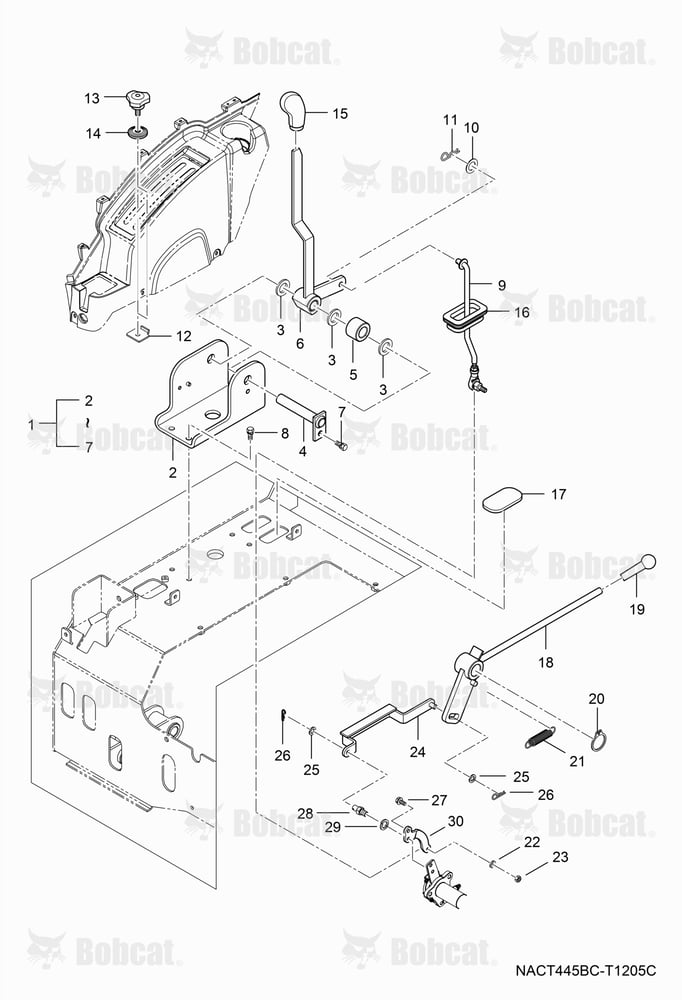 Position Control Lever Group 1