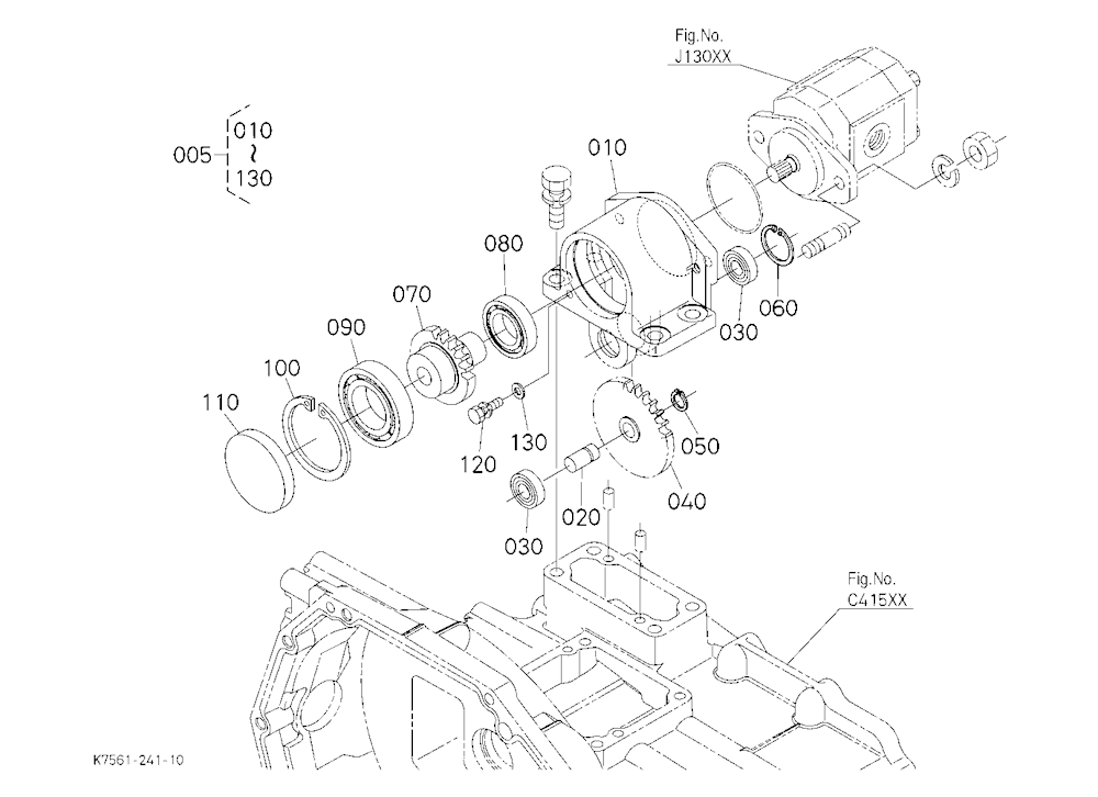 Hyd.Valve Upgrade Kit(Gear Pump) [Rtv900T] [Option
