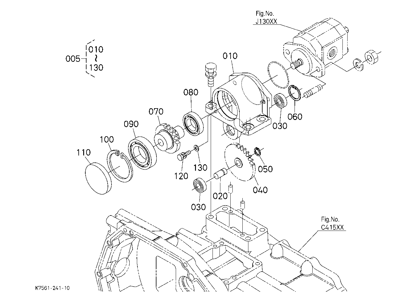 Hyd.Valve Upgrade Kit(Gear Pump) [Rtv900T] [Option