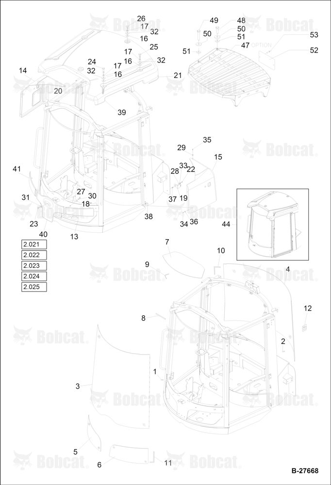 Operator CAB-GLASSES