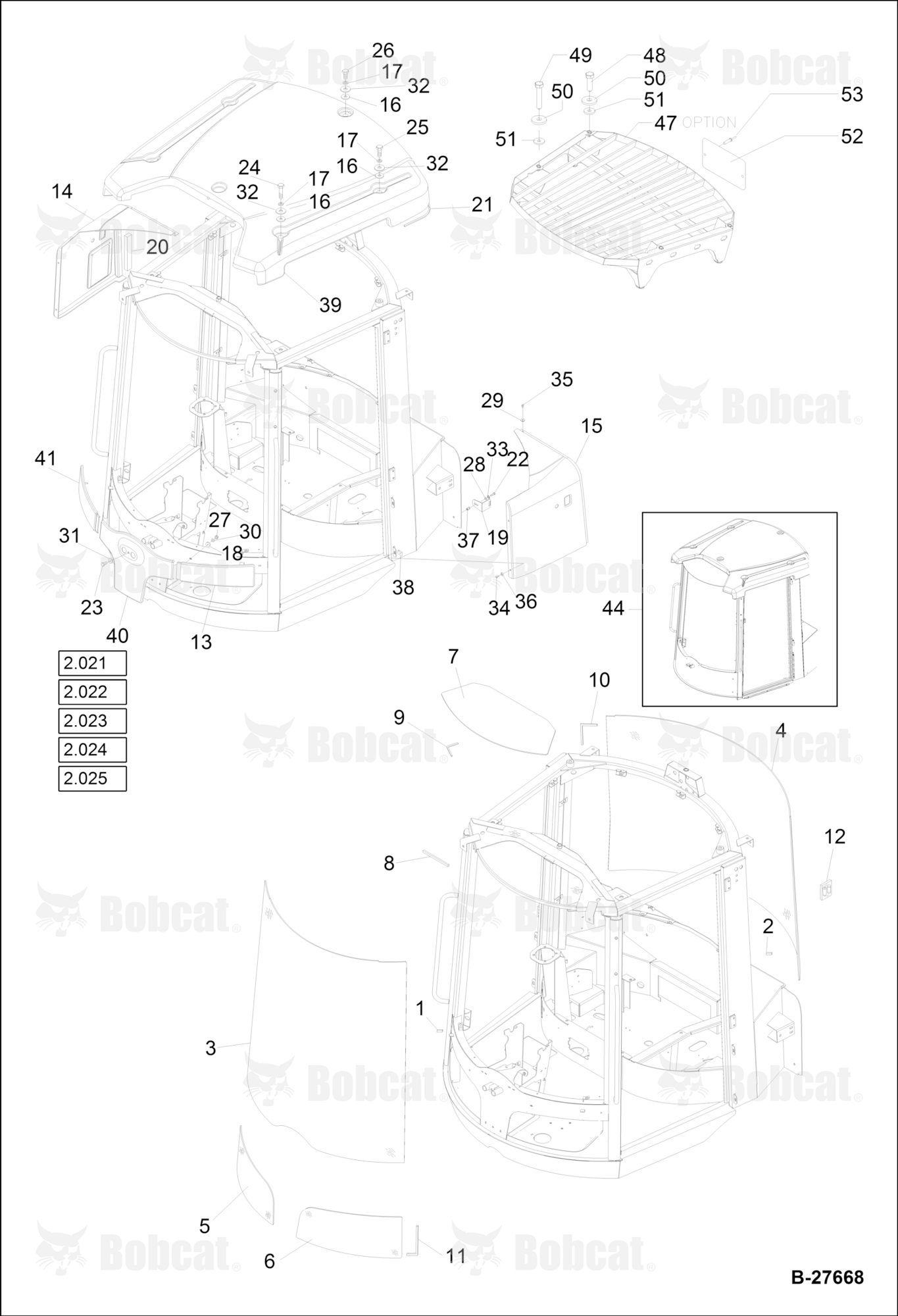 Operator CAB-GLASSES