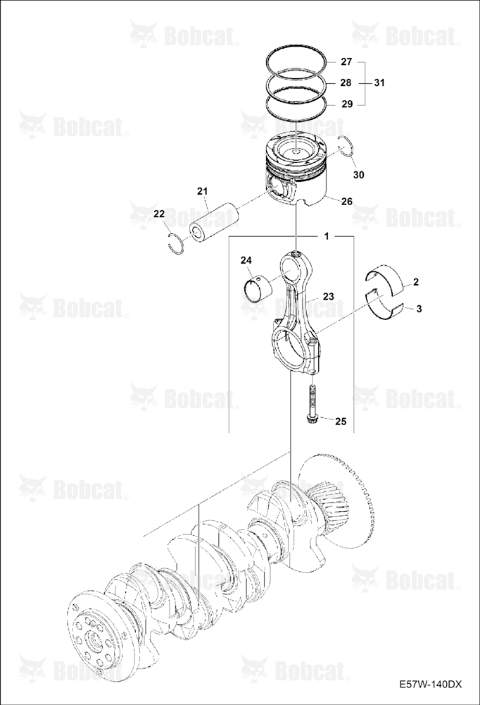 Connecting Rod & Piston