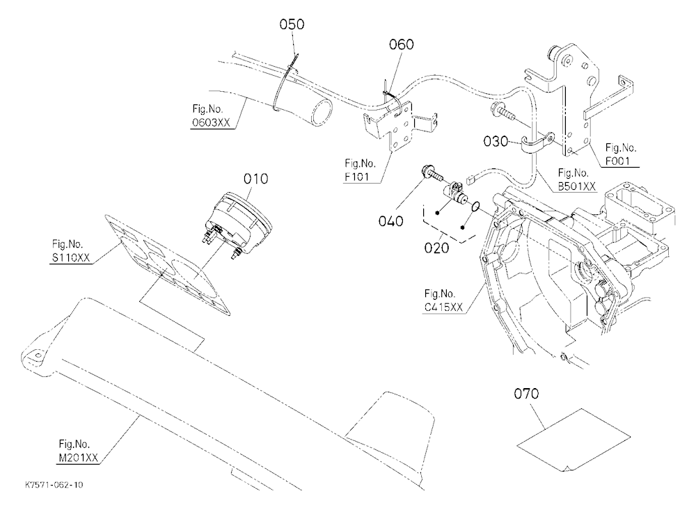Speedometer Kit [Rtv900G6/W6] [Option]