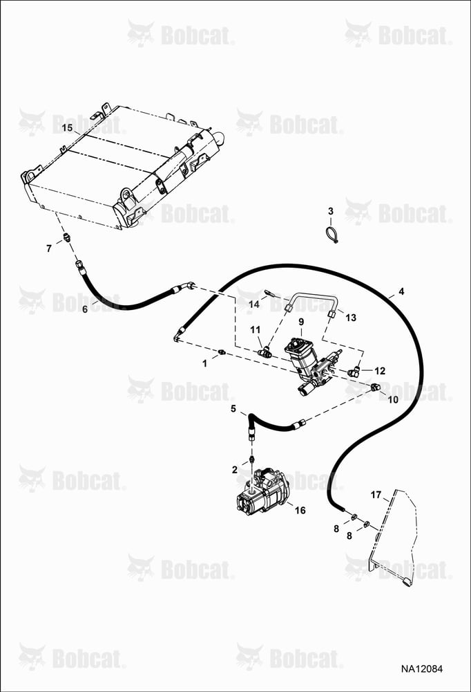 Hydraulic Circuitry (Fan Motor) (Reversible)