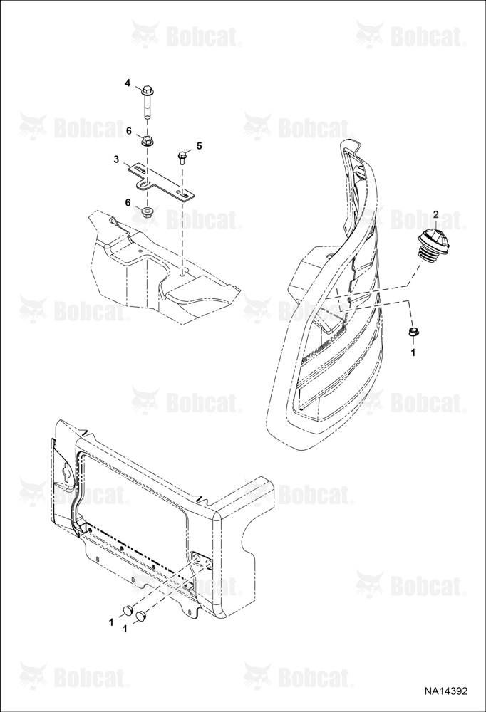 Operator CAB (Fuel Cover & Rear Door)