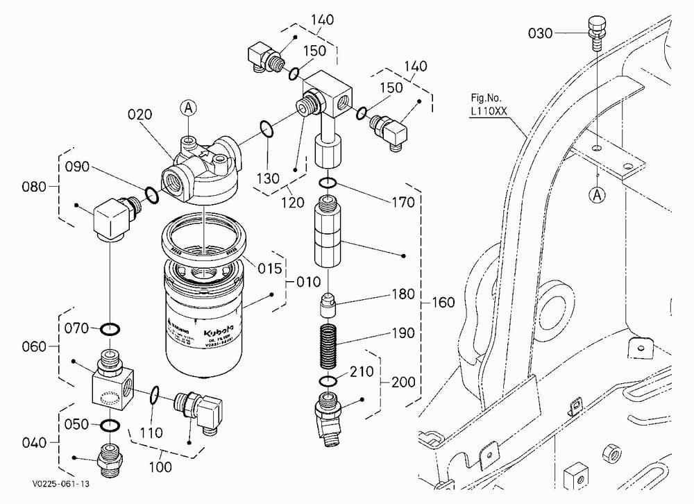 HST FILTER [HYDRAULIC HITCH] [HIGH FLOW]