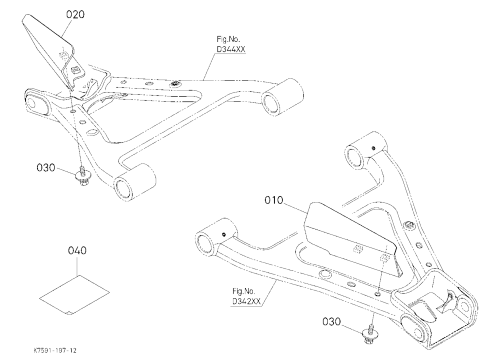 Rear Cv-J Guard Kit (W/G. No. V5239) [Option]