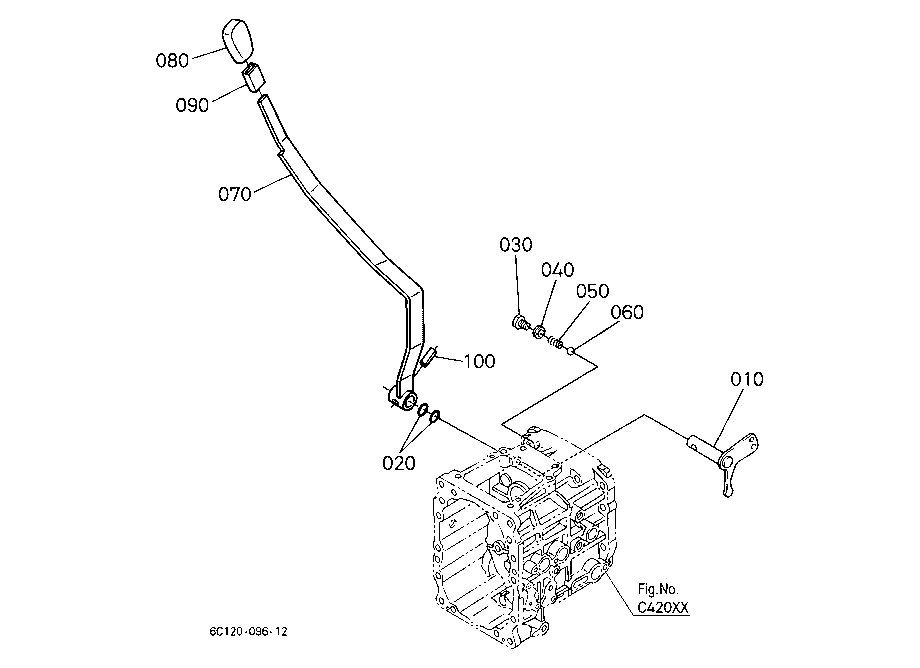 Front Wheel Drive Lever