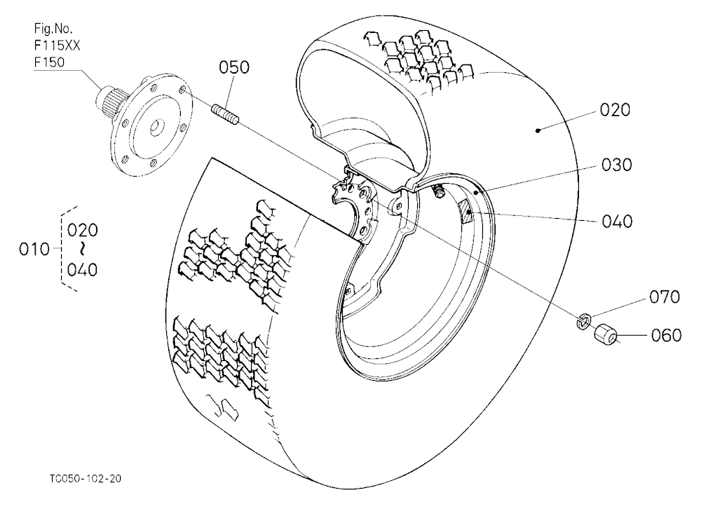 Front Wheel(29*12.5-15)