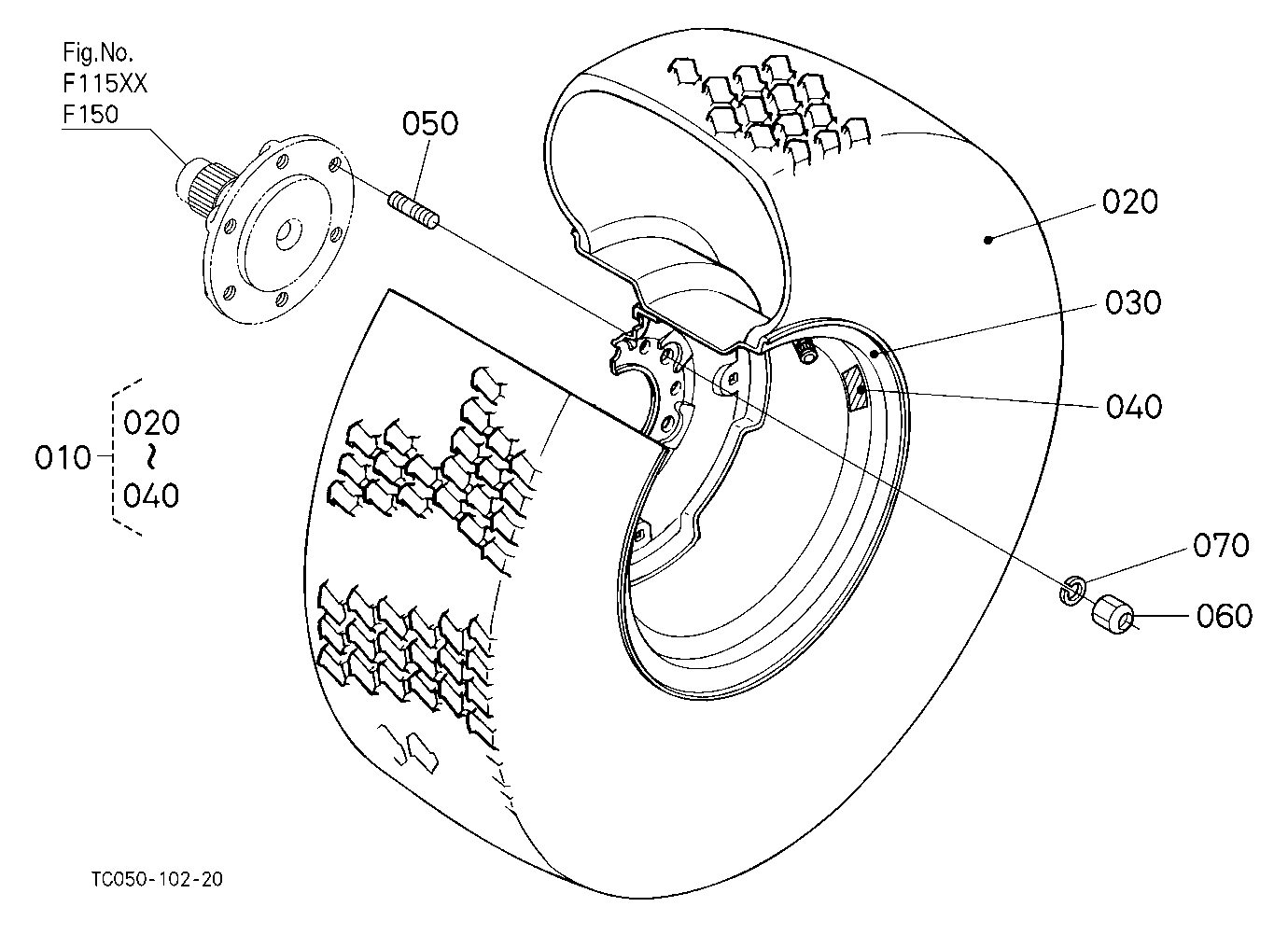 Front Wheel(29*12.5-15)