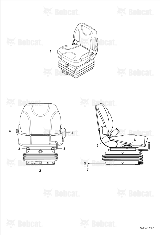 Seat (Mechanical Suspension)