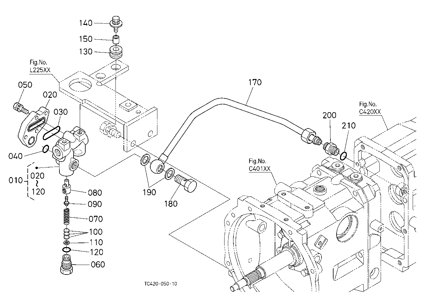 Hydraulic Outlet Block