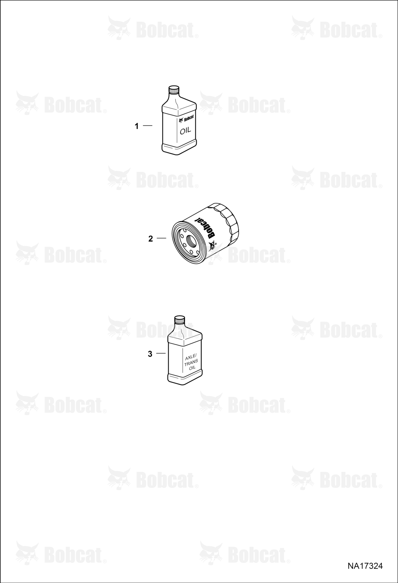 Scheduled Maintenance Items (First 50 Hours)