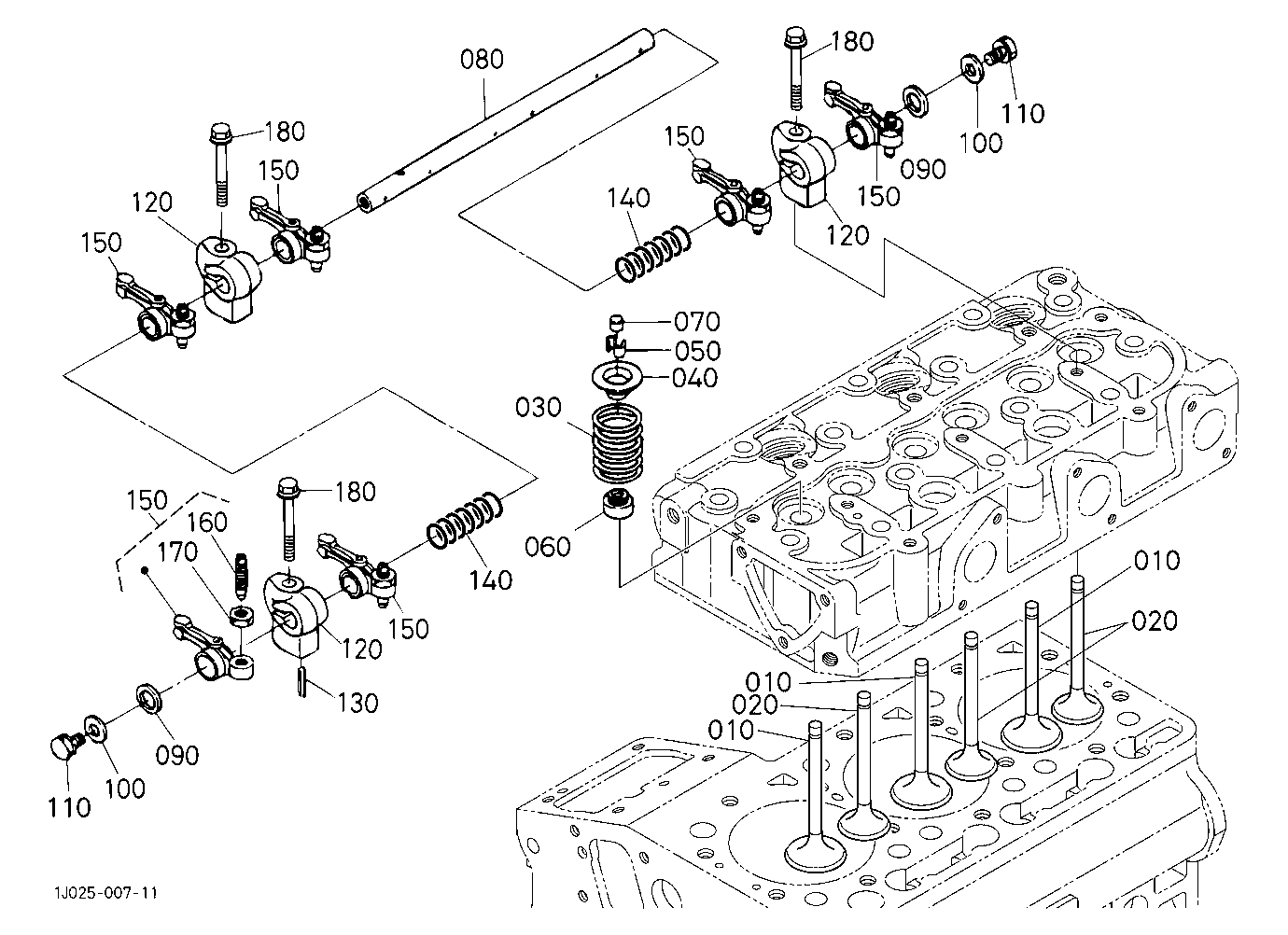 Valve And Rocker Arm