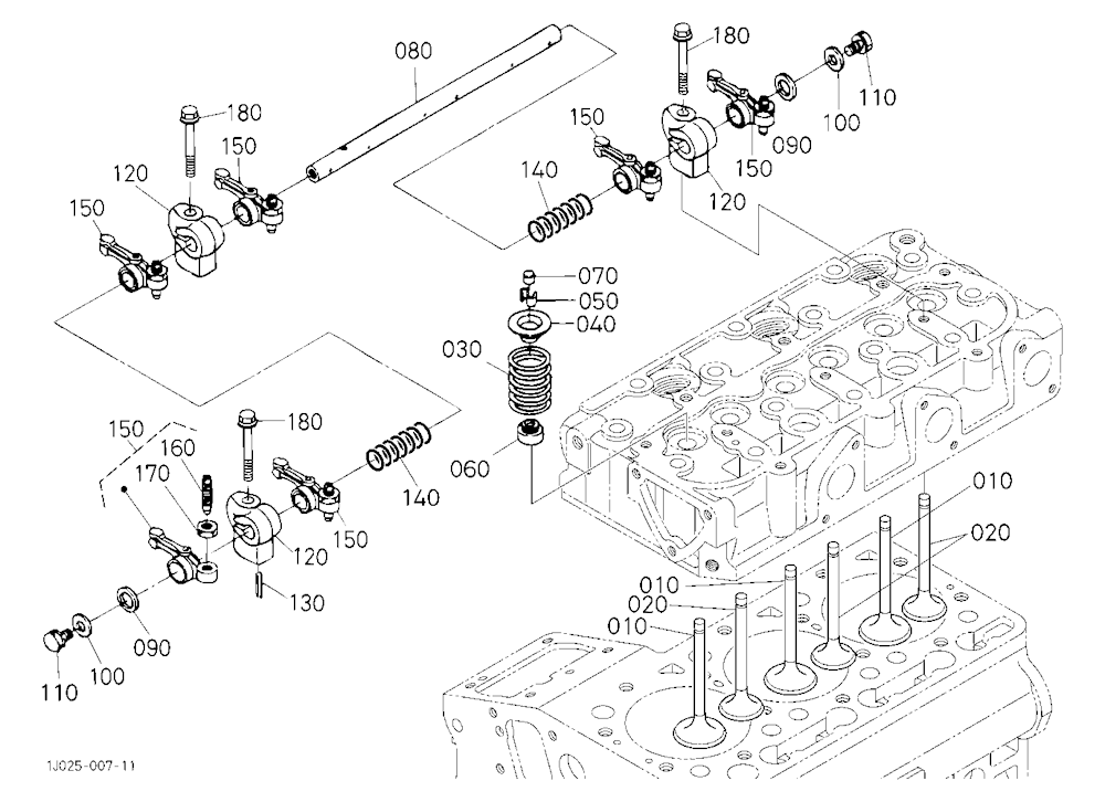 Valve And Rocker Arm
