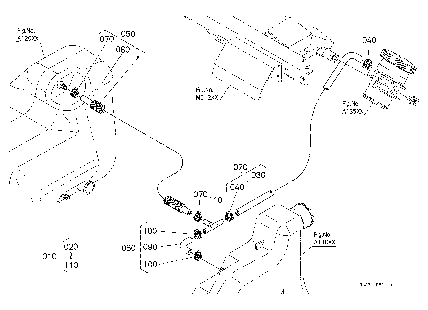 Fuel Pipe (Fuel Tank Breather)