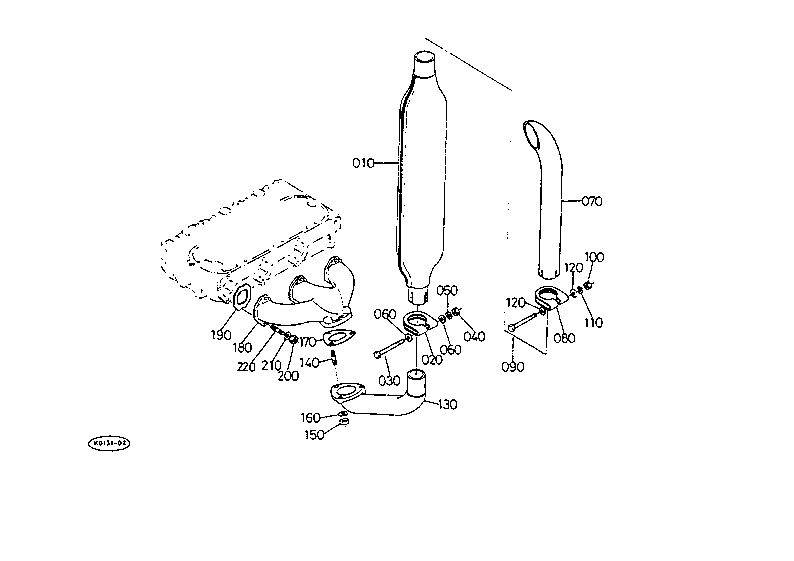 Muffler And Exhaust Manifold