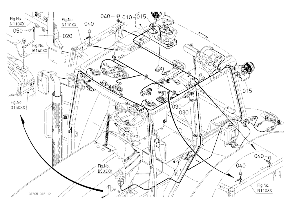 Electrical Wiring (Cab) [A]