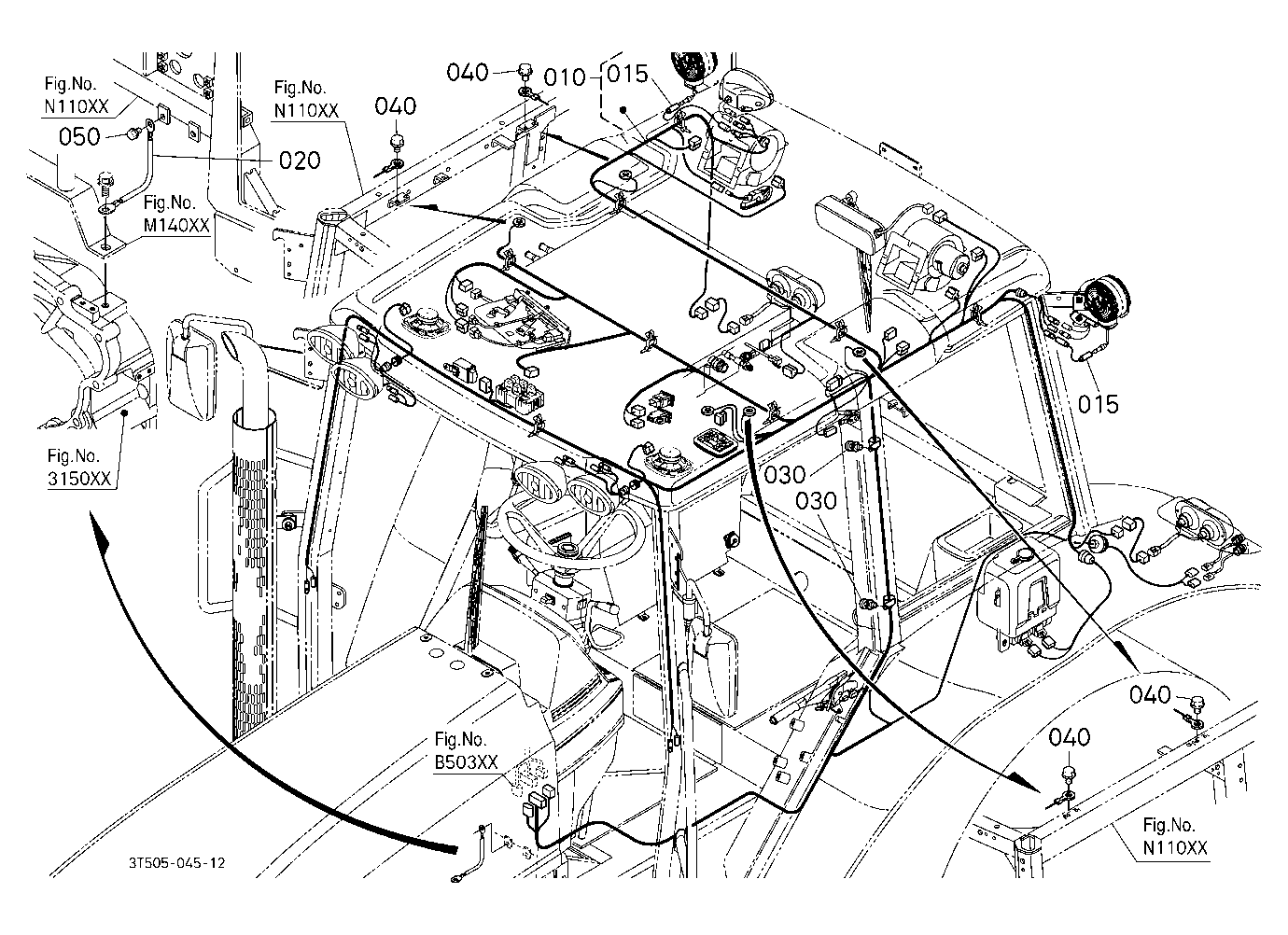 Electrical Wiring (Cab) [A]