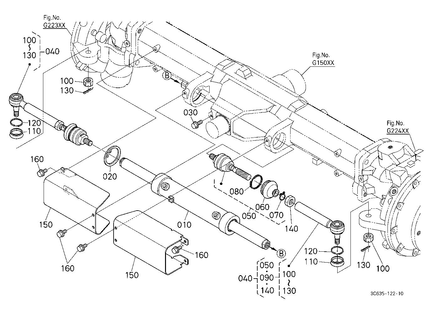 Tie Rod/Steering Cylinder