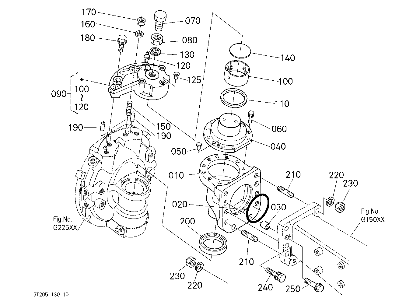 Bevel Gear Case Rh