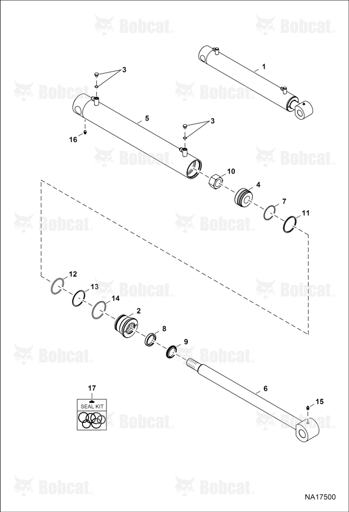 Angle Blade Cylinder