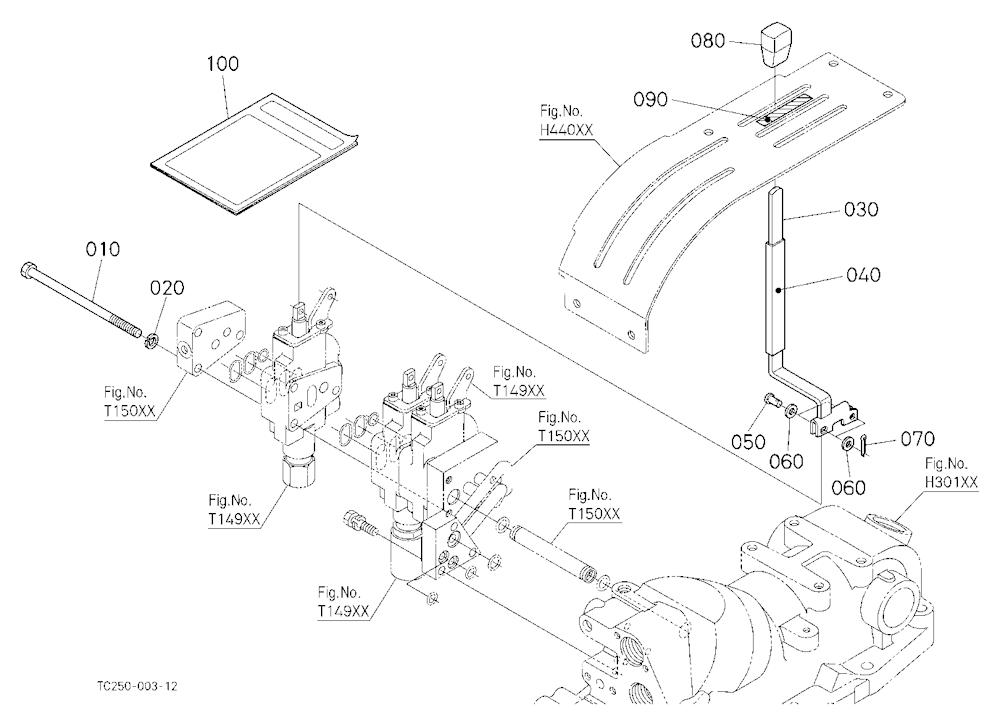Auxiliary Control Valve Coupler (1St) (W/G No.Mx84