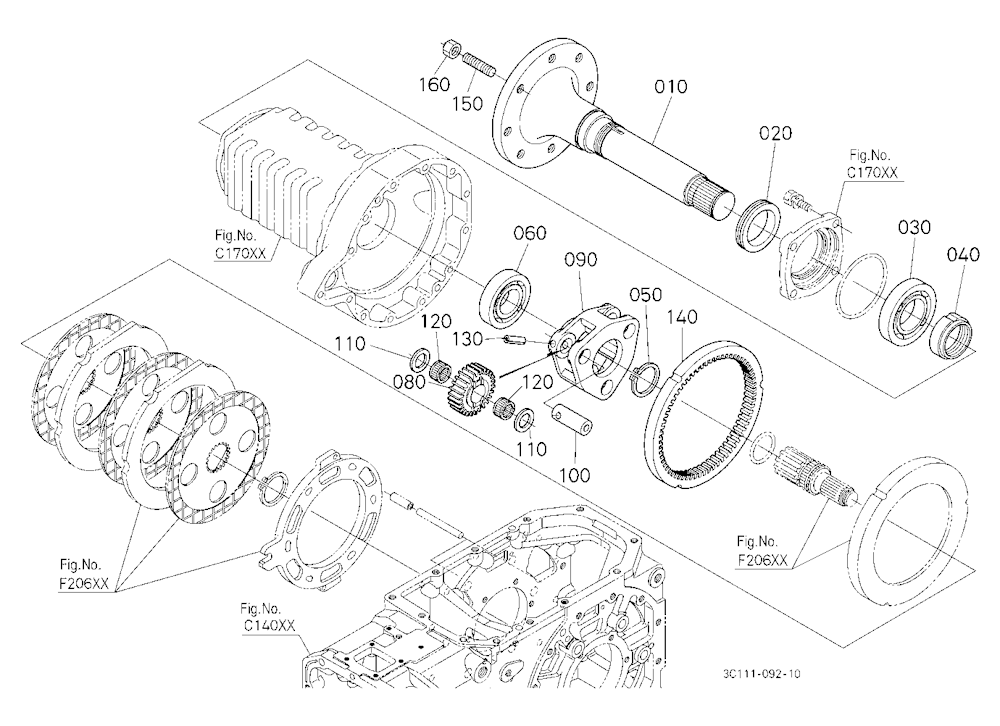 Rear Axle Rh
